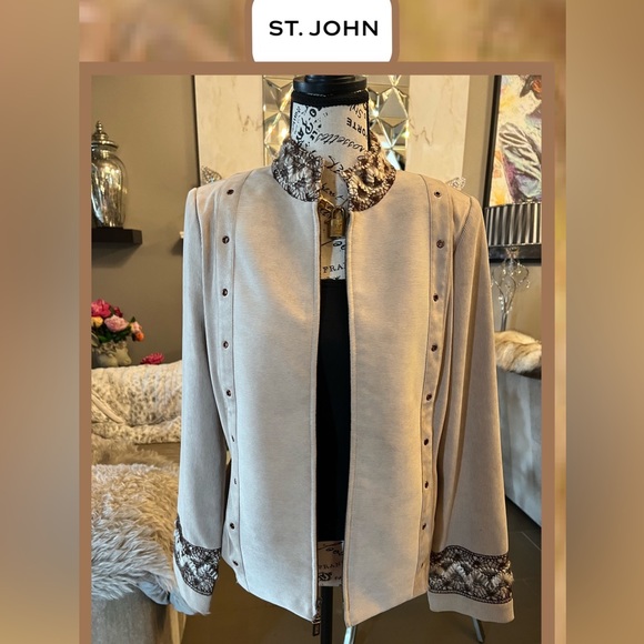 St. John Sport by Marie Gray Jackets & Blazers - St. John Sport by Marie Gray Jacket
